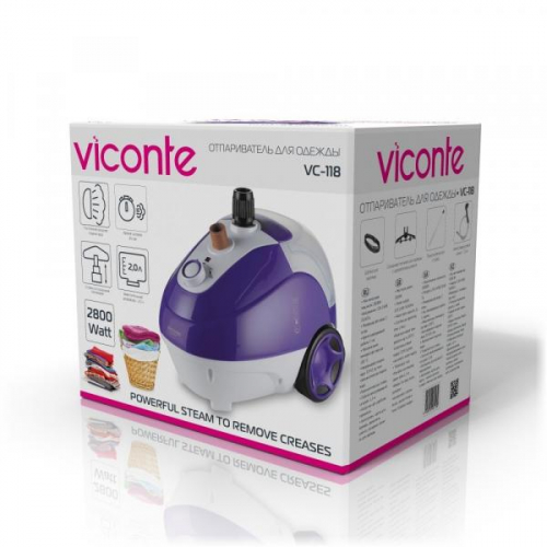 Купить  отпариватель /пароочиститель viconte vc-118 в интернет-магазине Айсберг! фото 2